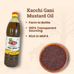 Kachi Ghani Mustard Oil (Filtered) - Image 3